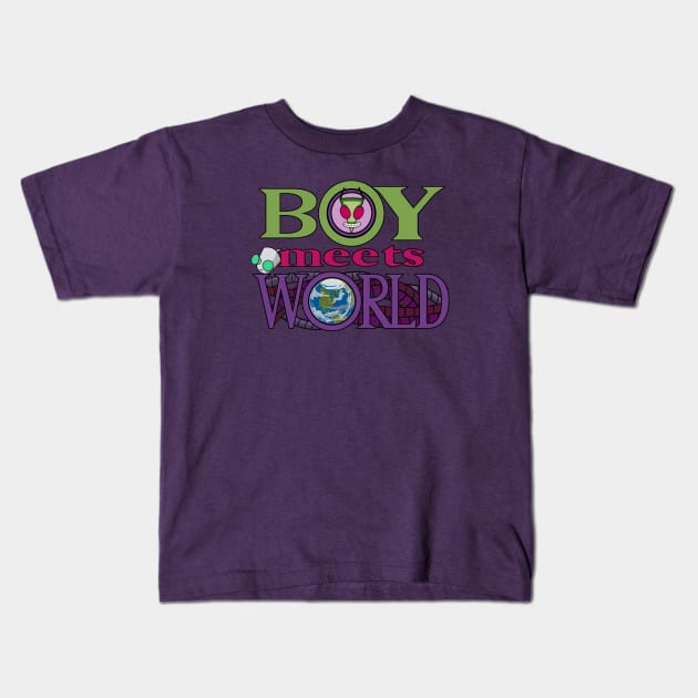 Boy meets World - Zim Kids T-Shirt by MadKingKev